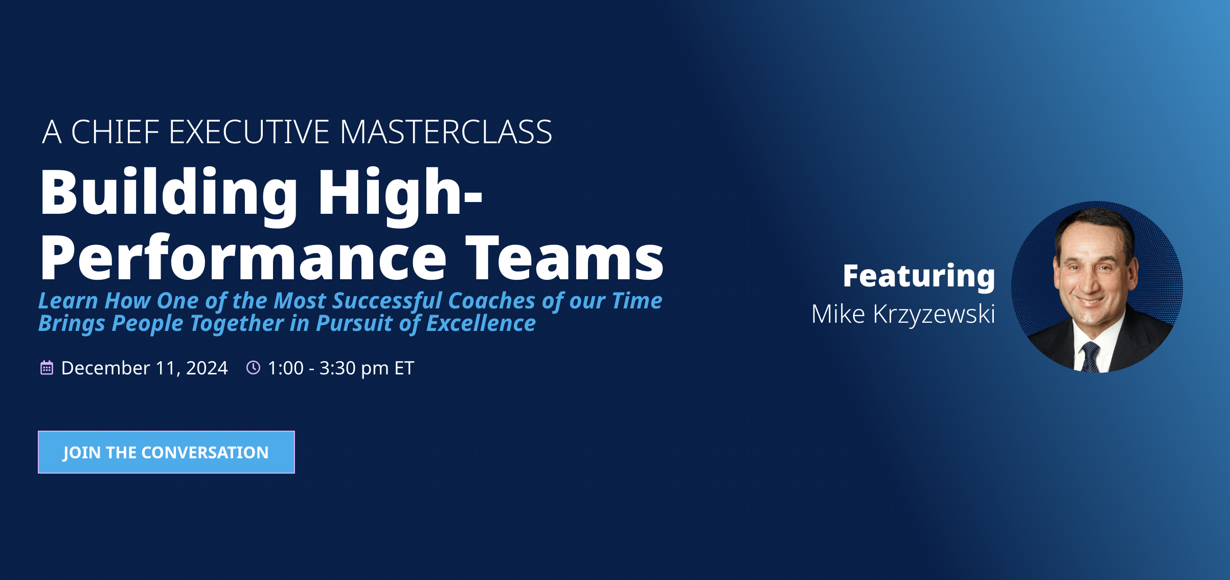 Masterclass Building High-Performance Teams (Virtual Event) | Chief Executive Group